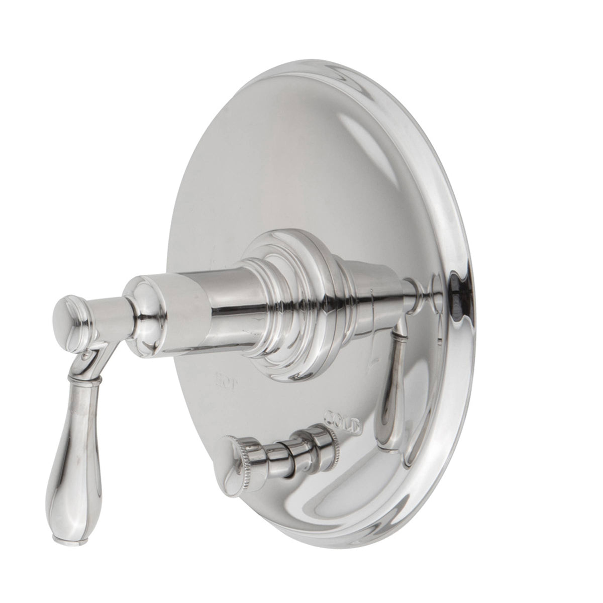 Biscuit Tub and Shower Diverter Plate with Handle P28149