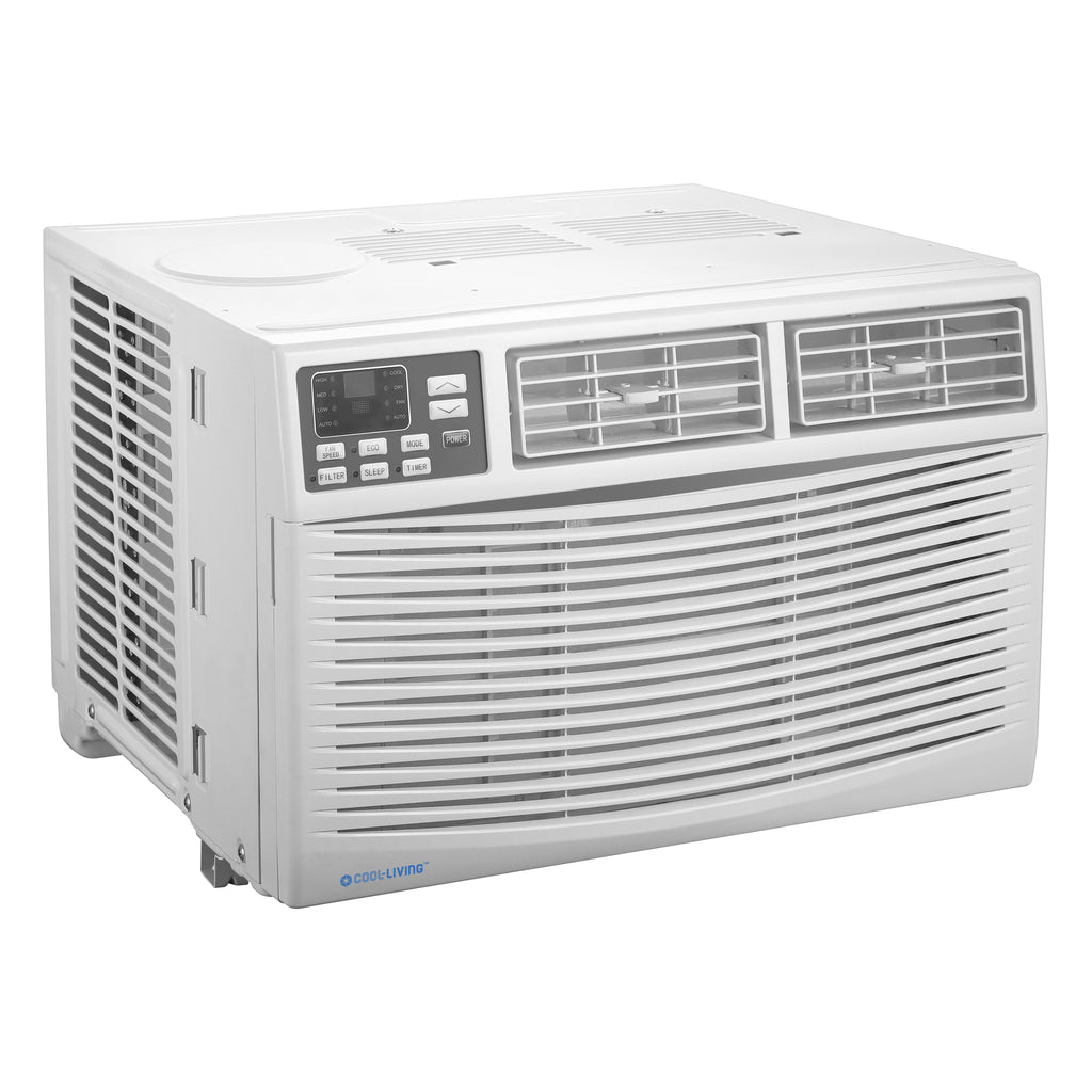 8,000 BTU 115-Volt Window Air Conditioner with Digital Display and Remote, White K7914