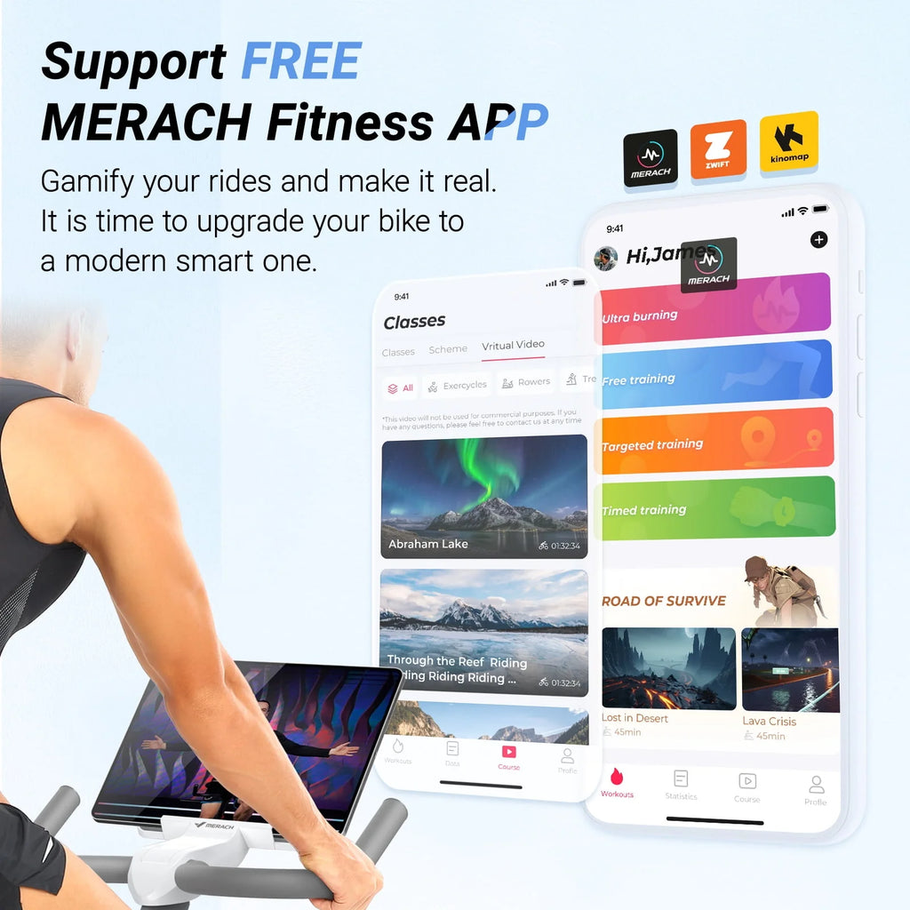 Stationary Exercise Bike Magnetic Bluetooth K91379