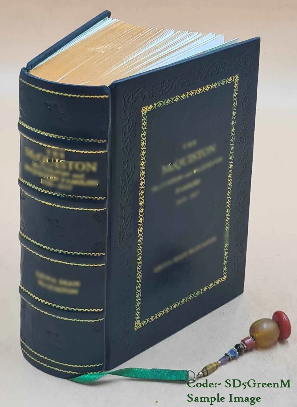 Household Information Book Premium Leather Bound P7661