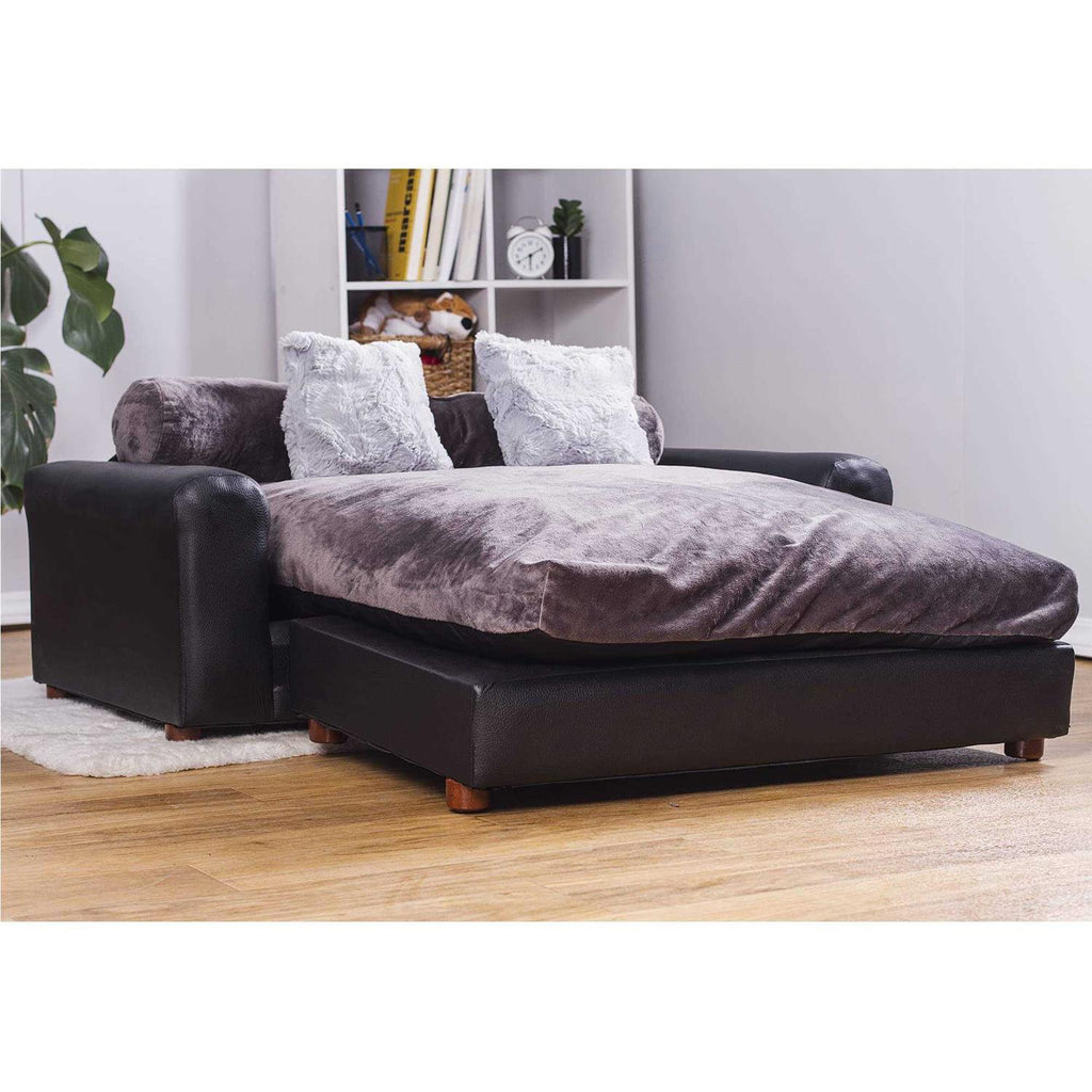Leatherette Pets Sofa F51679