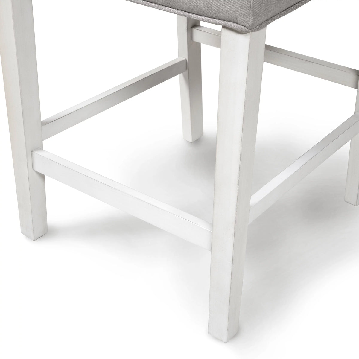 Grey Tufted Counter Chairs Set of 2 G739