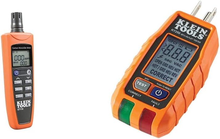 Carbon Monoxide Tester and Detector with Alarm F748302