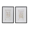 Decorative Framed Wall Arts 27.5" x 19.75" 2ct I526