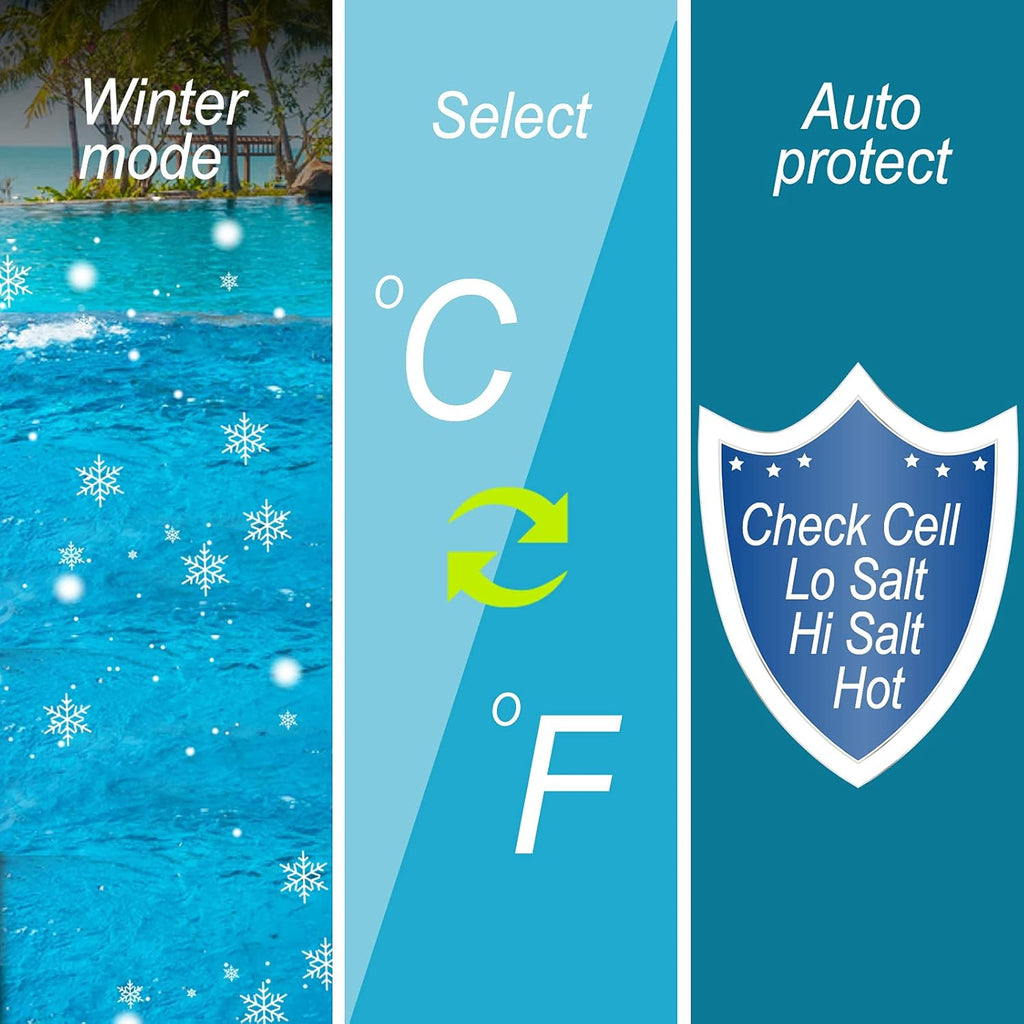 Saltwater Pool Chlorine Generator System for 20K Above Ground Pool K717635