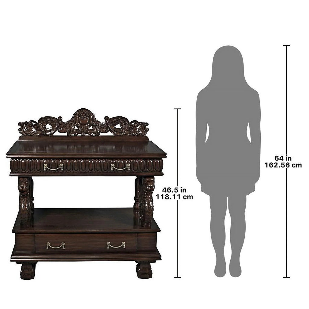 Winged Lion Buffet Table S6869