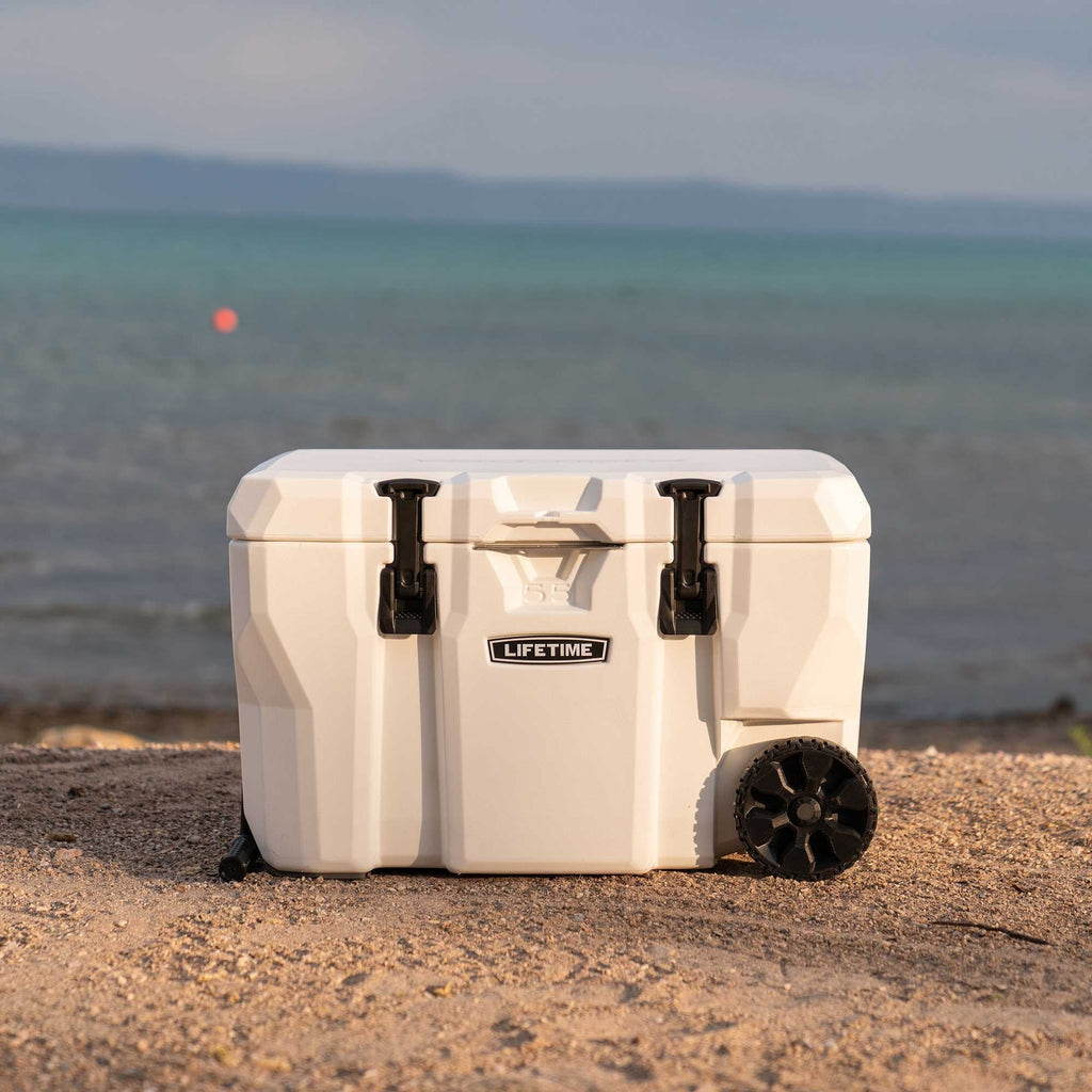 55 Quart High Performance Cooler with Wheels F1042