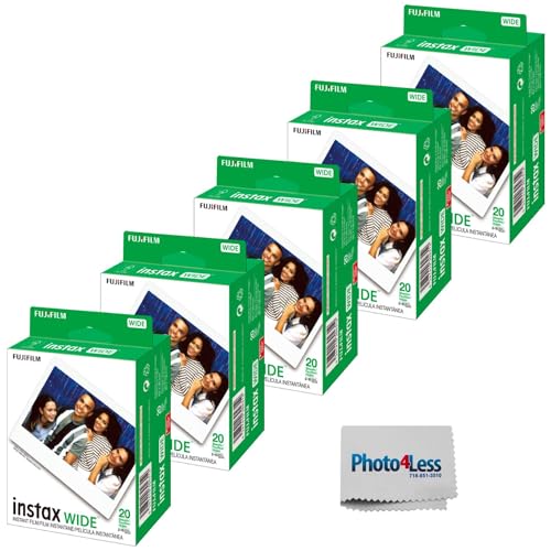 Instax Wide Instant Film Twin Pack 100 Sheets C121