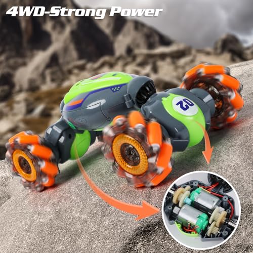 Gesture Sensing RC Stunt Car with Light & Music U8554
