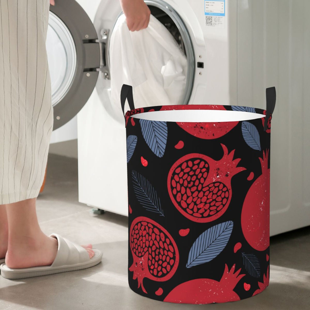 Waterproof Laundry Hamper with Handle D22968
