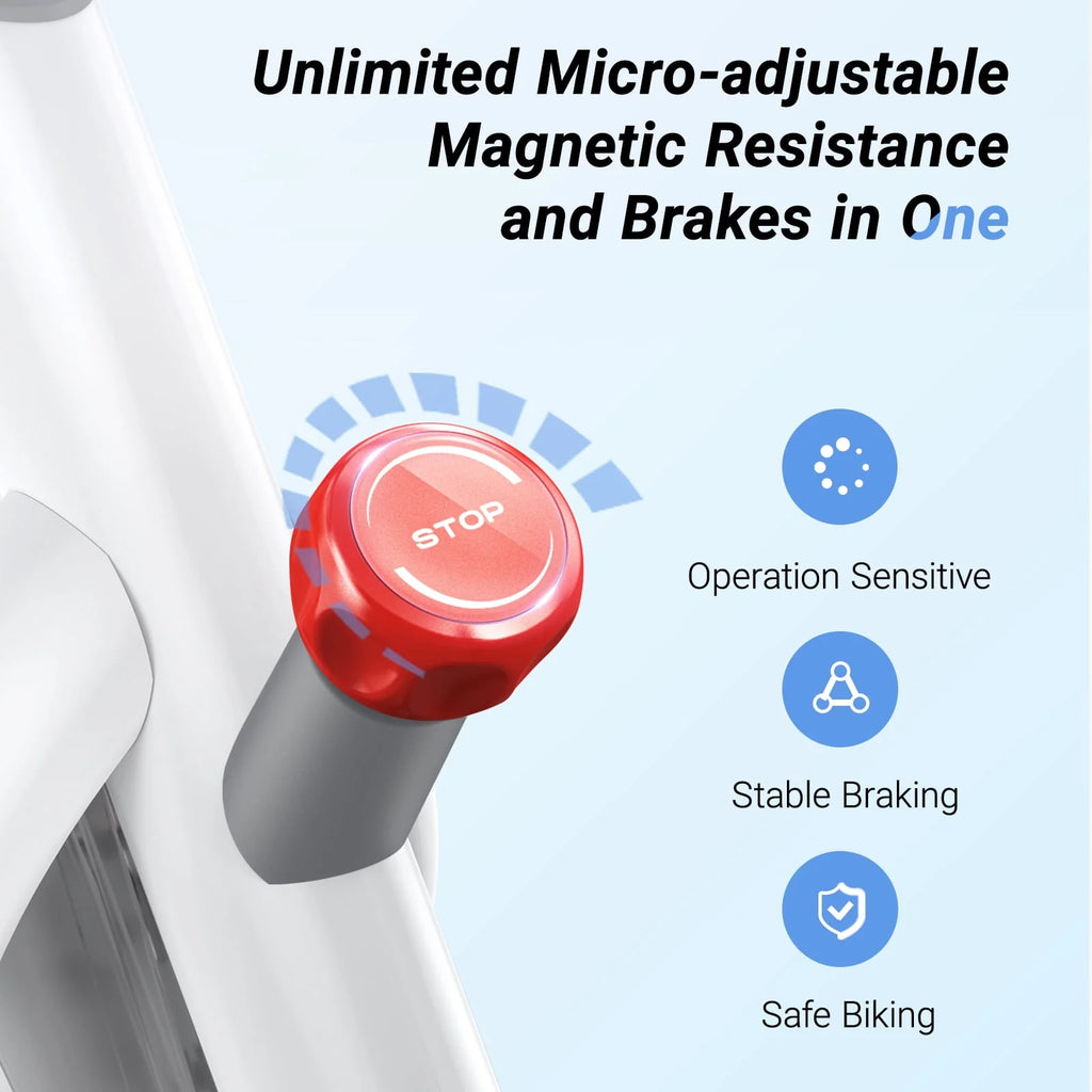 Stationary Exercise Bike Magnetic Bluetooth K91379