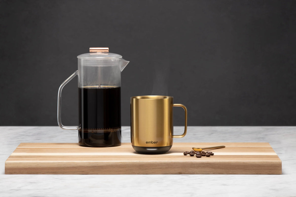 10 oz Copper Temperature Control Smart Mug Y80069