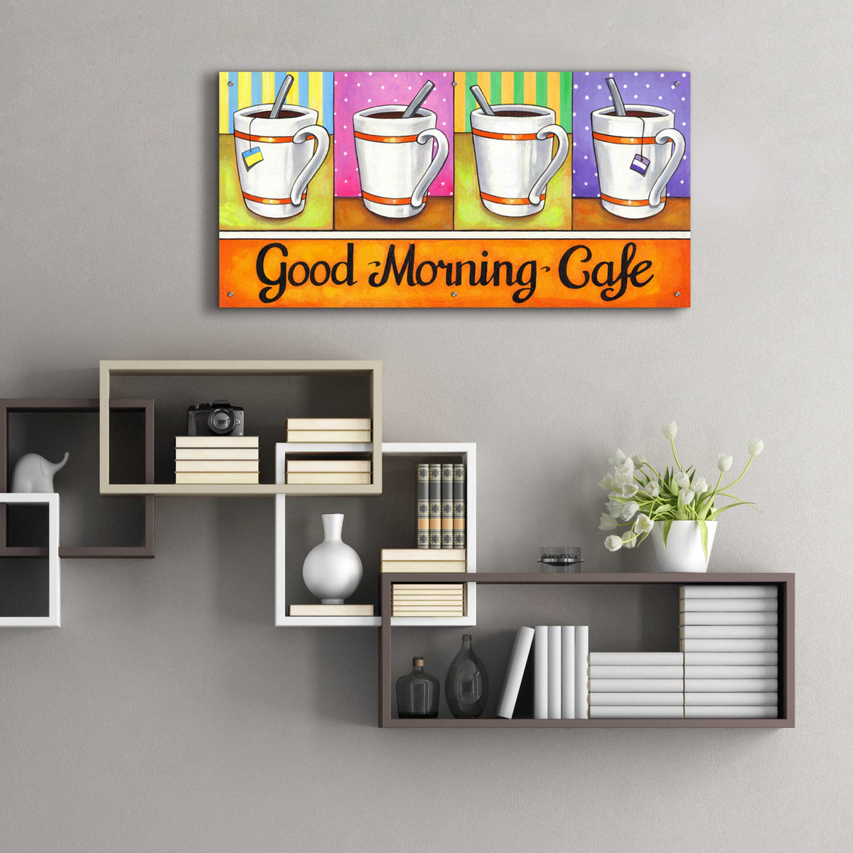 Acrylic Glass Wall Art 48"x24" I4894