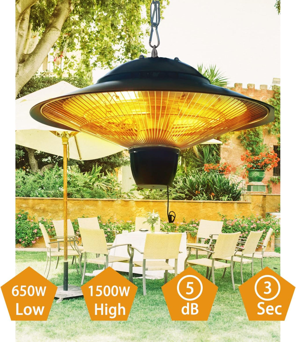 1500W Ceiling Mounted Patio Heater Z21572