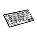 Black on White Bluetooth Mini Keyboard Z38350
