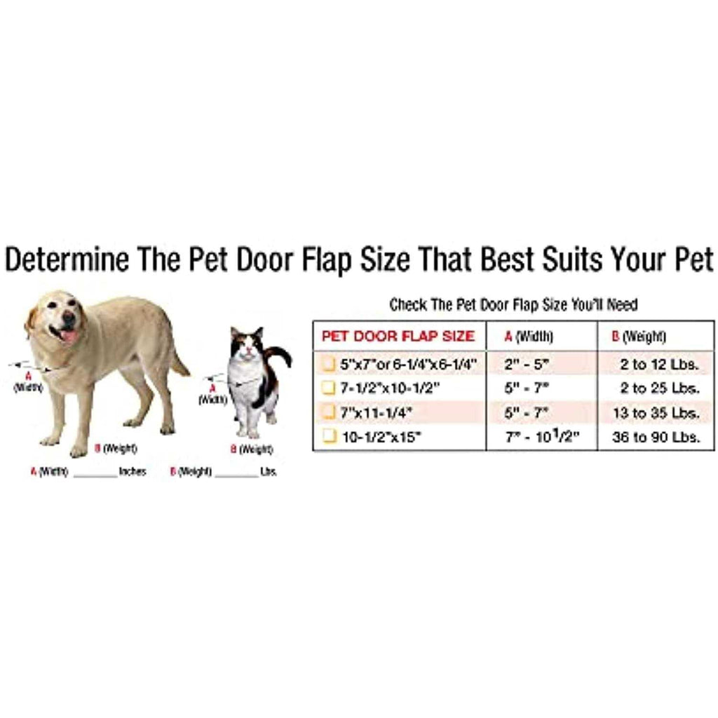 Aluminum Sash Pet Door J988904