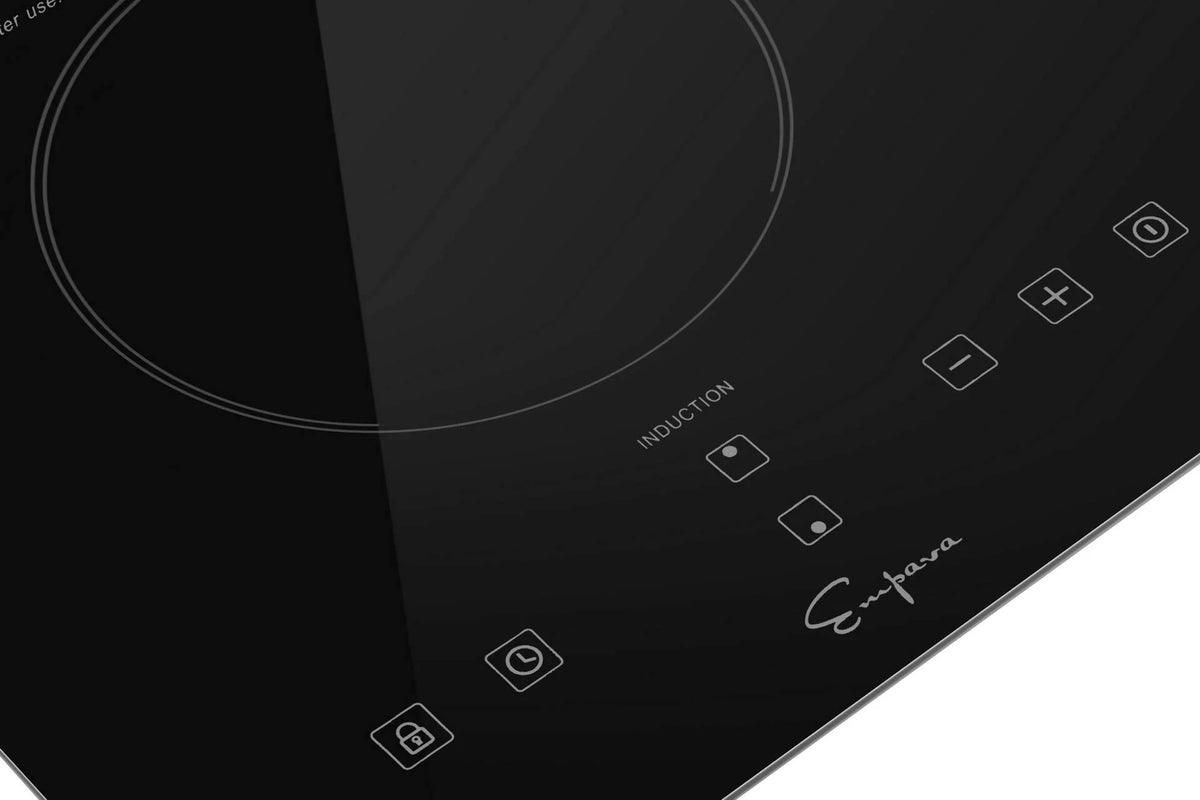 Black 12 Inch Electric Induction Cooktop O624826