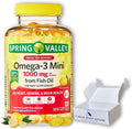 Fish Oil 1000mg Omega-3 120 Softgels W91303