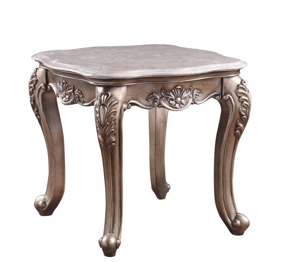 Beige Marble Coffee Table + 2 End Tables N622