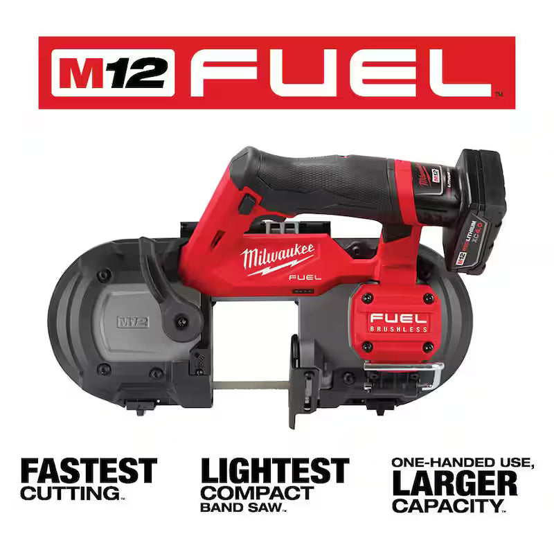 12V Cordless Compact Band Saw Kit with 4.0 Ah Battery M3548