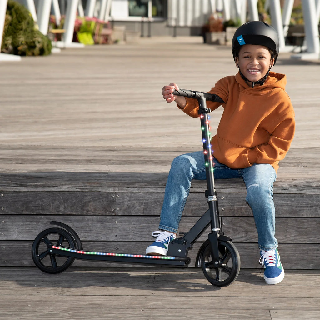 Black 2-Wheel Kick Scooter D73254
