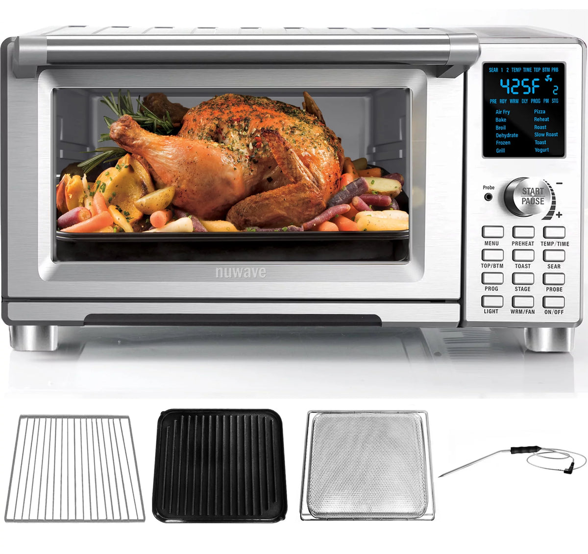 30-Qt 12-in-1 Air Fryer Toaster Oven Y82881