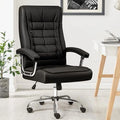 Big and Tall Leather Office Chair 350lbs High Back with Armrest O876