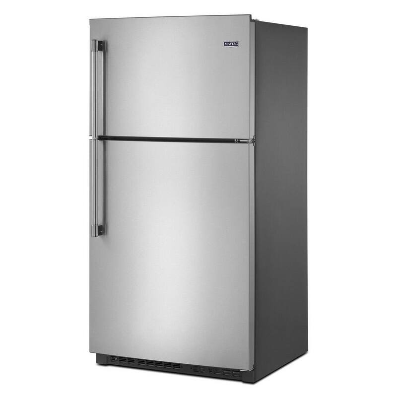 21 cu. ft. Top Freezer Refrigerator in Stainless Steel A234553