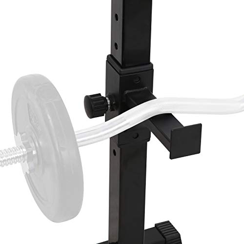 Adjustable Steel Squat Rack Pair 40''-66'' 550lbs X359141