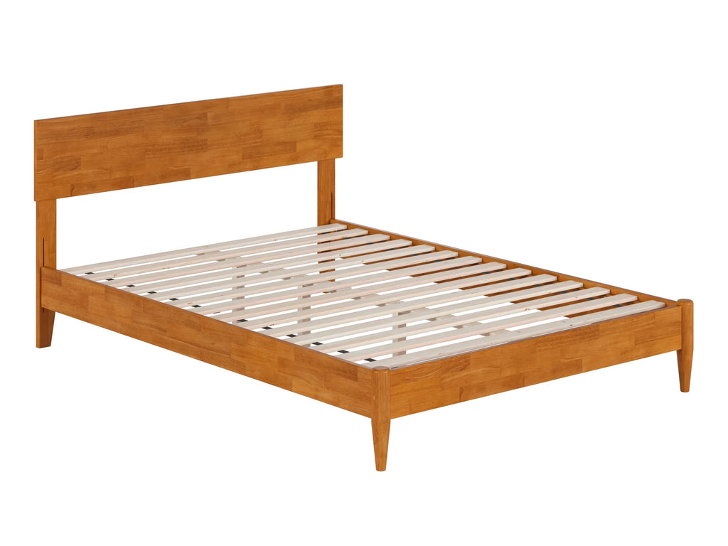 Solid Wood Low Profile Platform Bed V9072
