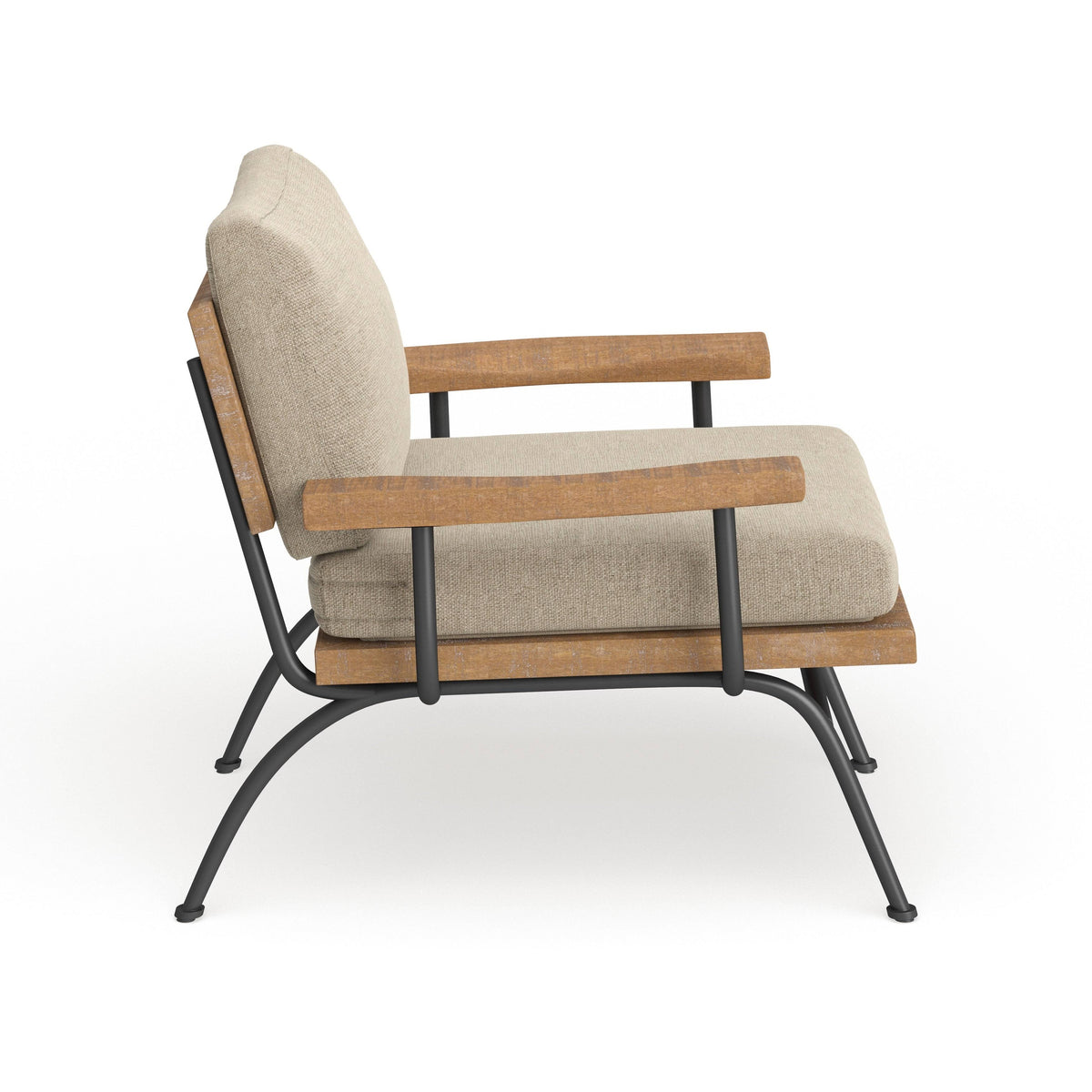 Taupe Accent Chair F69377