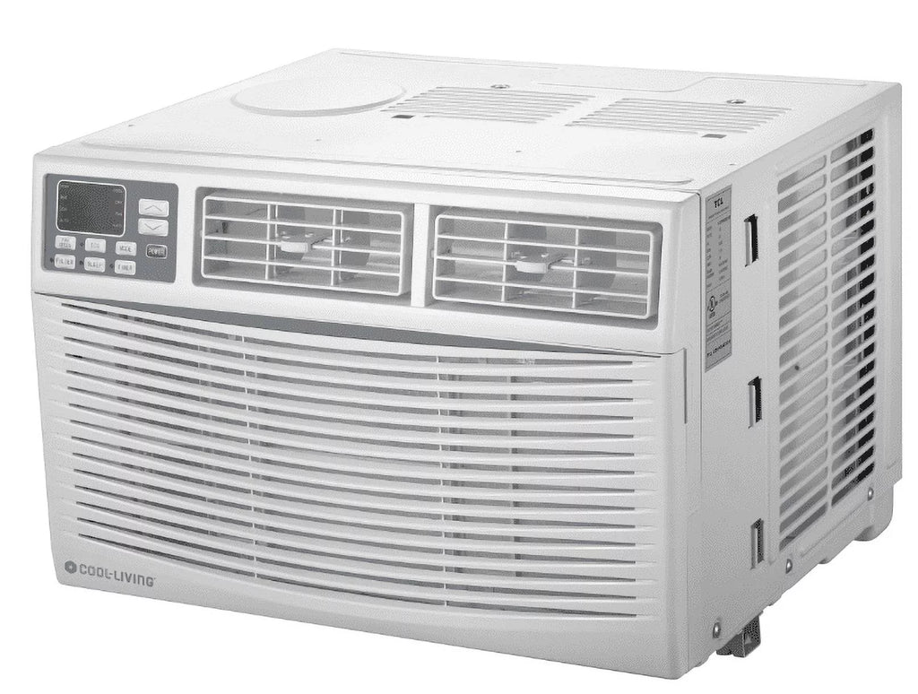 8,000 BTU 115-Volt Window Air Conditioner with Digital Display and Remote, White K7914