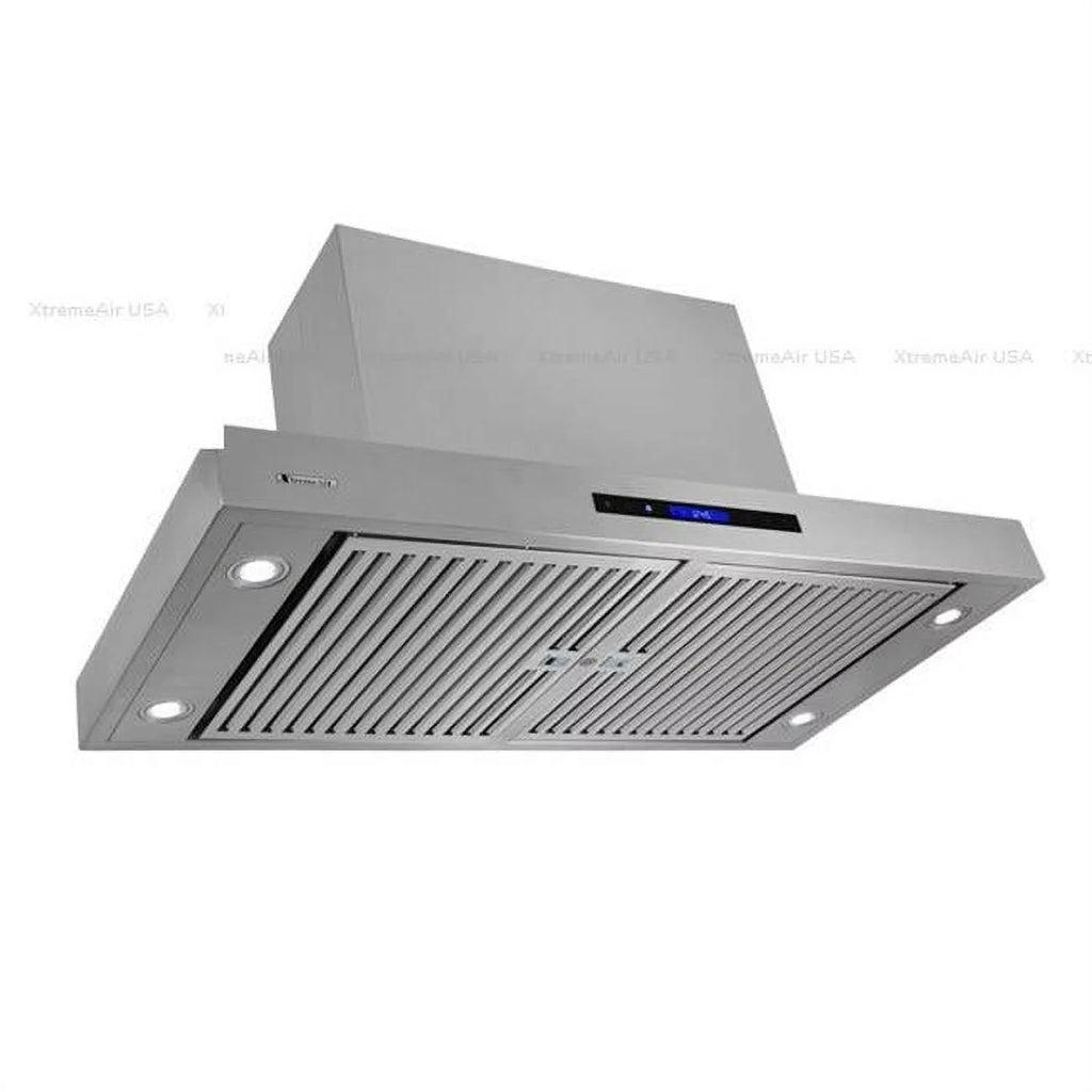 48'' Wide 1600 CFM Stainless Steel Island Mount Range Hood M238