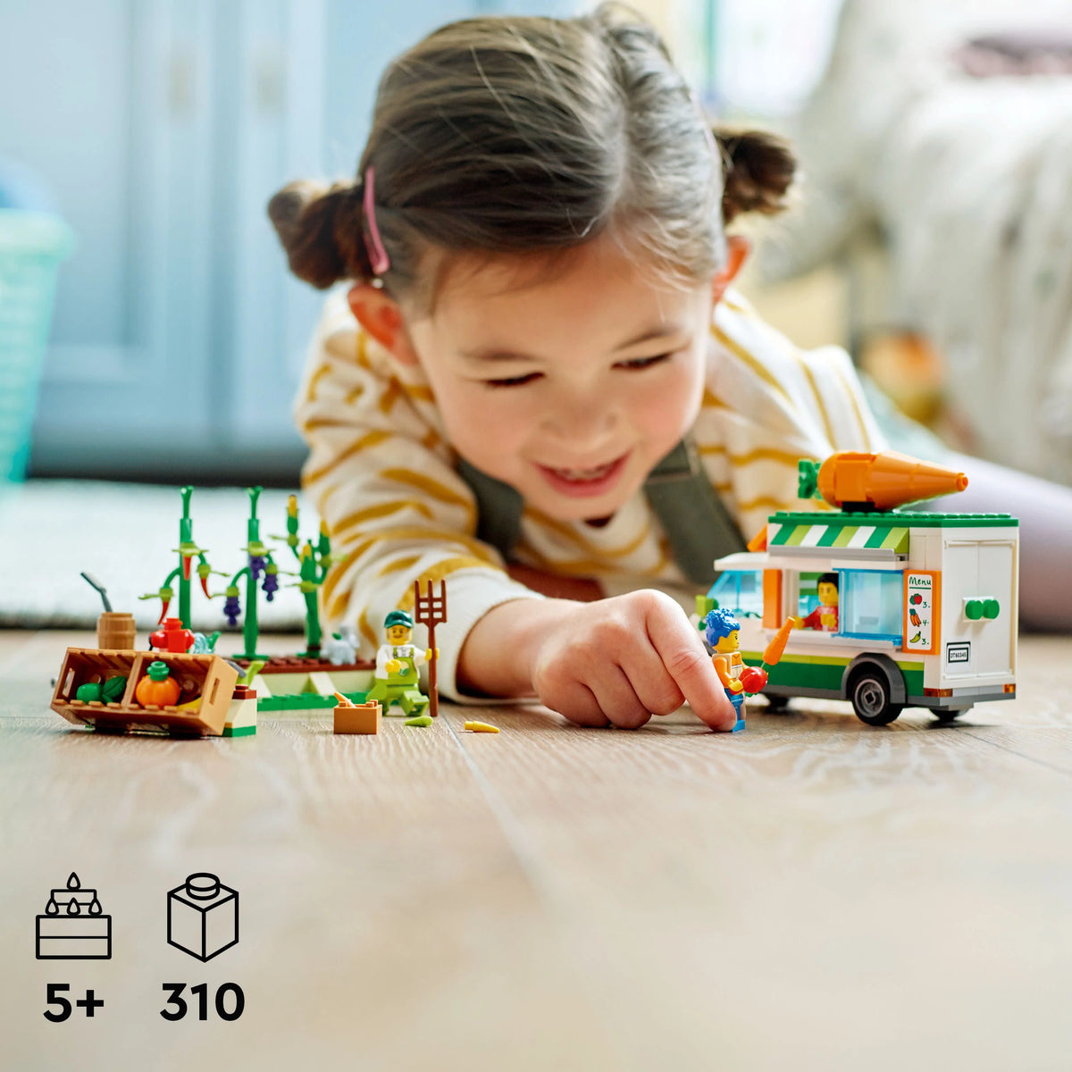Farmers Market Van Building Set P66853
