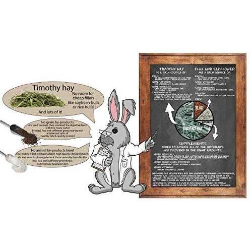 Timothy Hay Pellet Adult Rabbit Food V800996