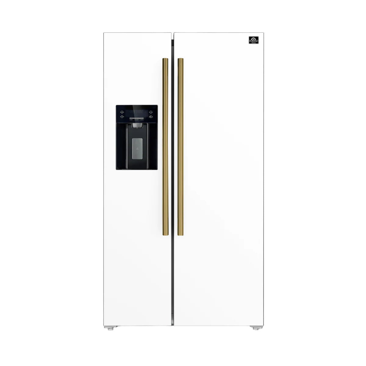 36 20 Cu. Ft. Side-By-Side Refrigerator with Water and Ice Dispenser in White O9090