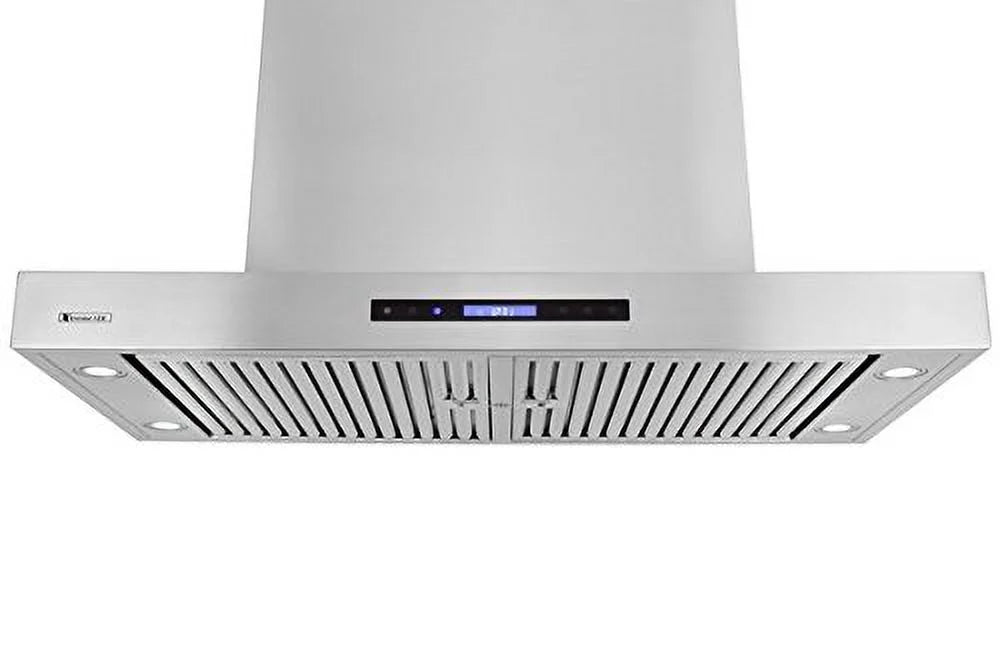 48'' Wide 1600 CFM Stainless Steel Island Mount Range Hood M238
