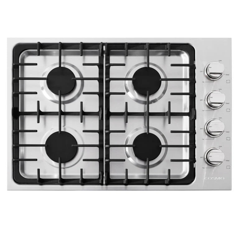 30 Gas Cooktop in Stainless Steel with 4 Burners S99872