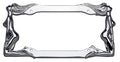 License Plate Frame Chrome S5639