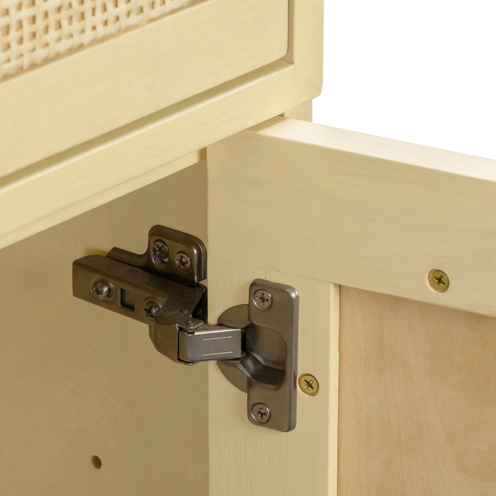 3-Drawer Wooden Desk with Cabinet R43715