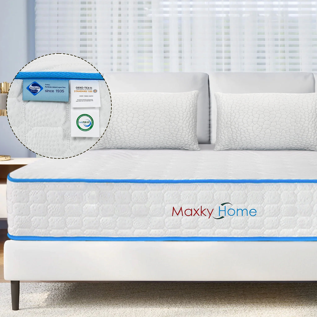 Queen Size Gel Memory Foam Hybrid Mattress H6378