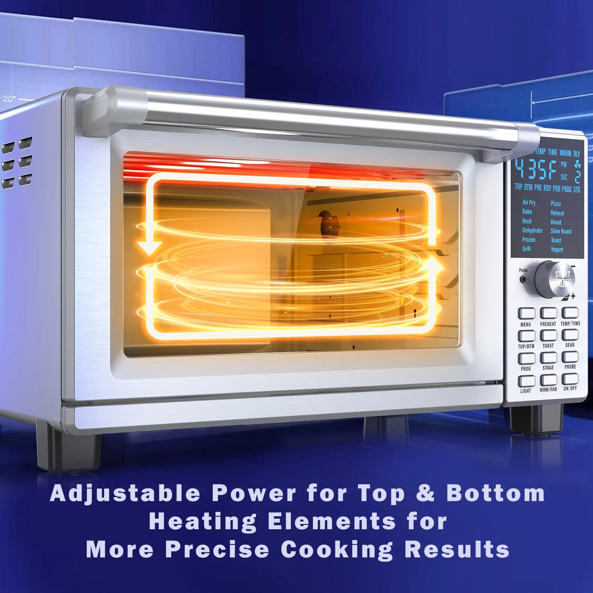 30-Qt 12-in-1 Air Fryer Toaster Oven Y82881
