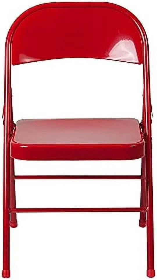 Red Metal Folding Chair X171231