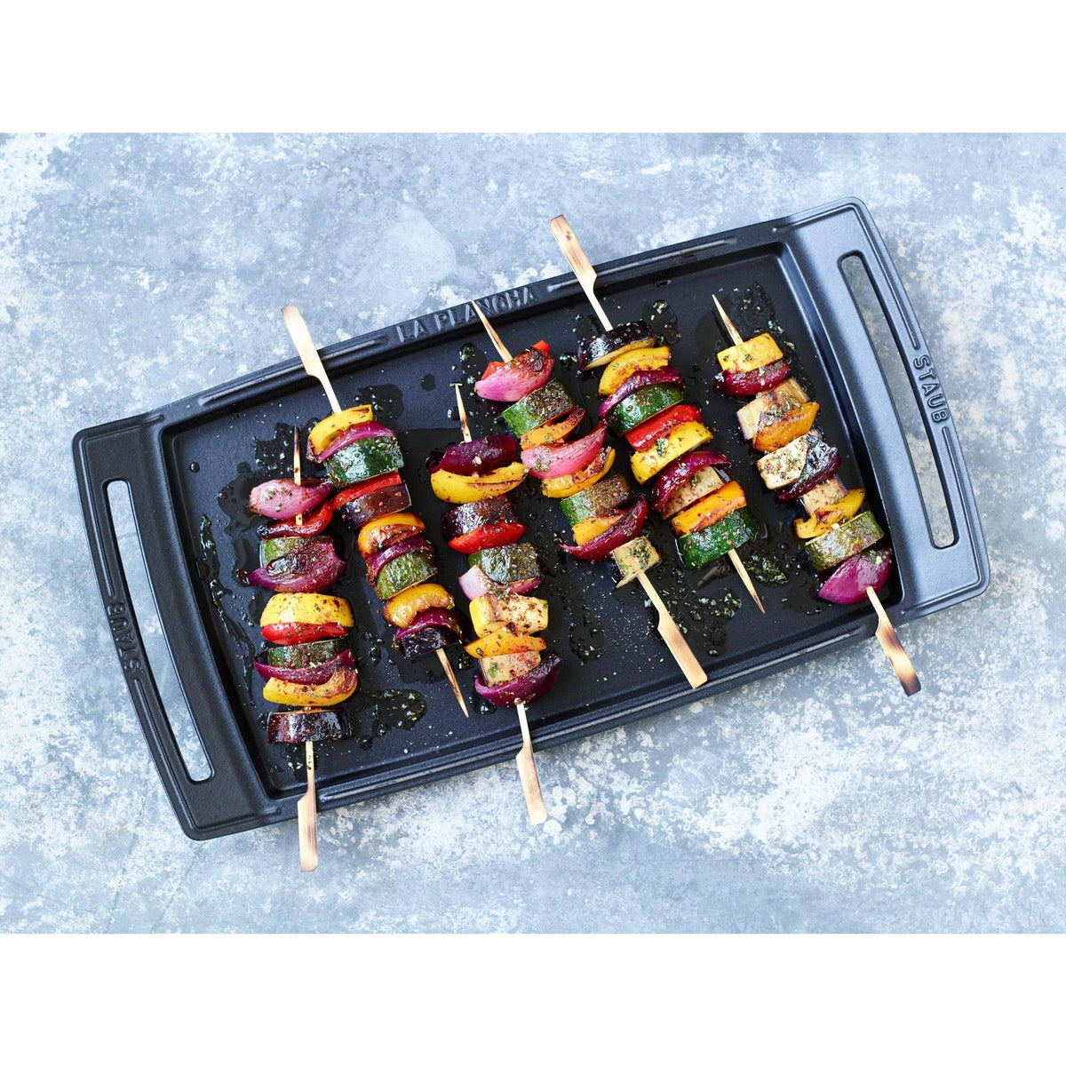 Cast Iron Double Burner Griddle B689313
