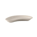8 3/4 x 4 1/8 x 1 1/8 Crescent Dish Eggshell Case of 12 O671772