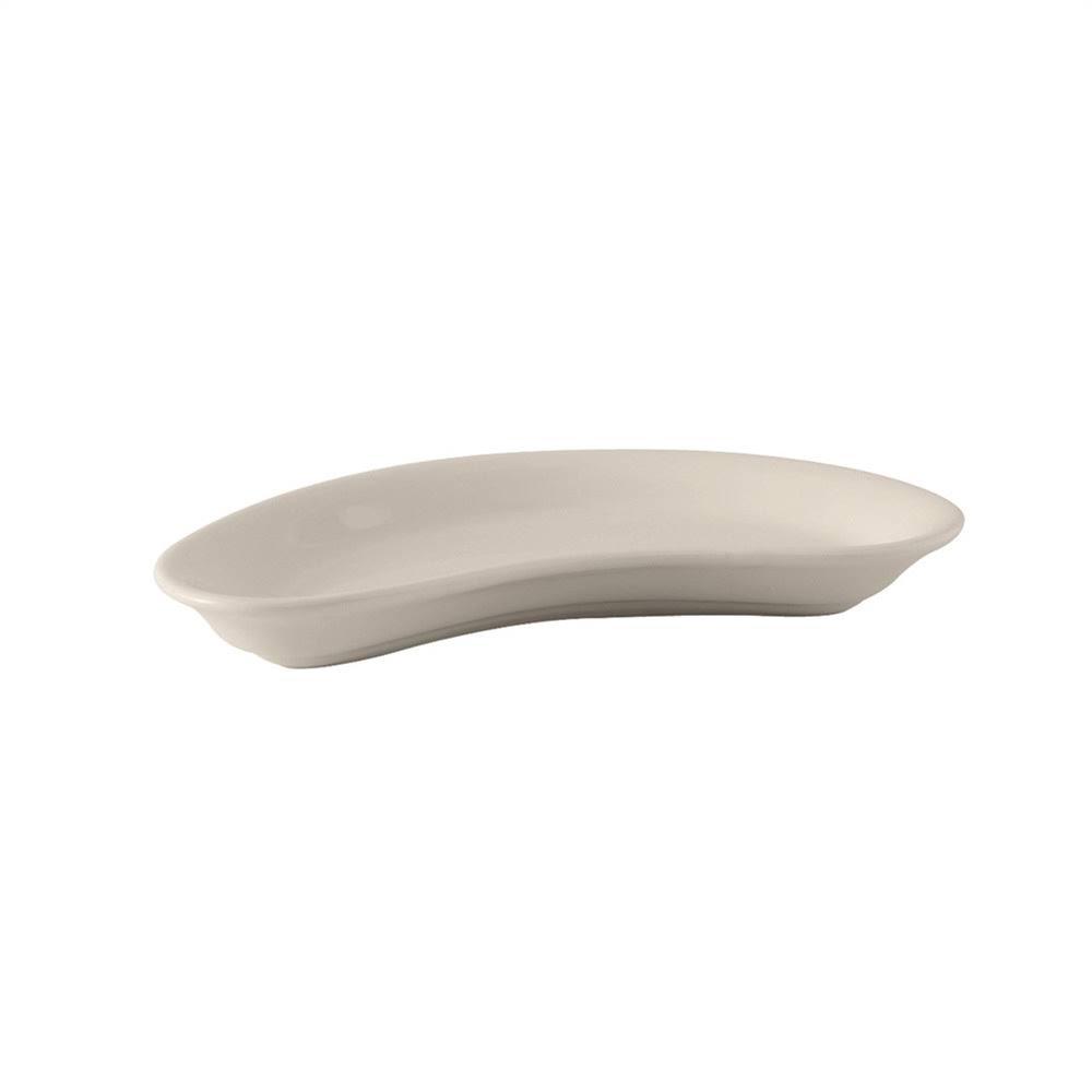 8 3/4 x 4 1/8 x 1 1/8 Crescent Dish Eggshell Case of 12 O671772