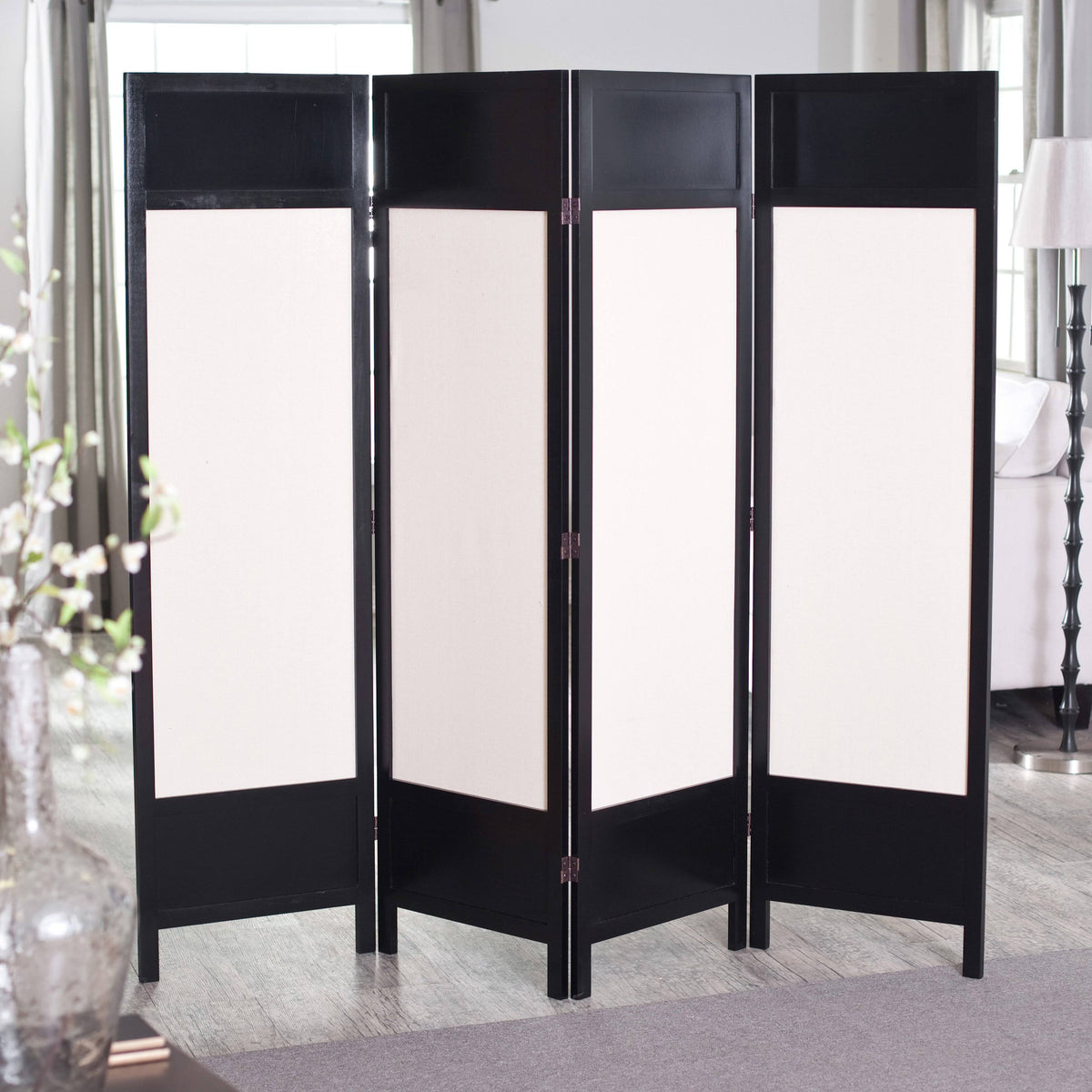 Canvas 4 Panel Room Divider T853