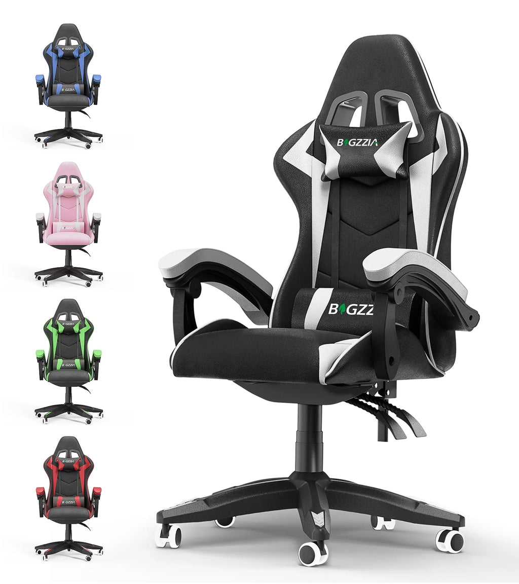 Red Ergonomic High-Back Gaming Chair with Lumbar Support T352