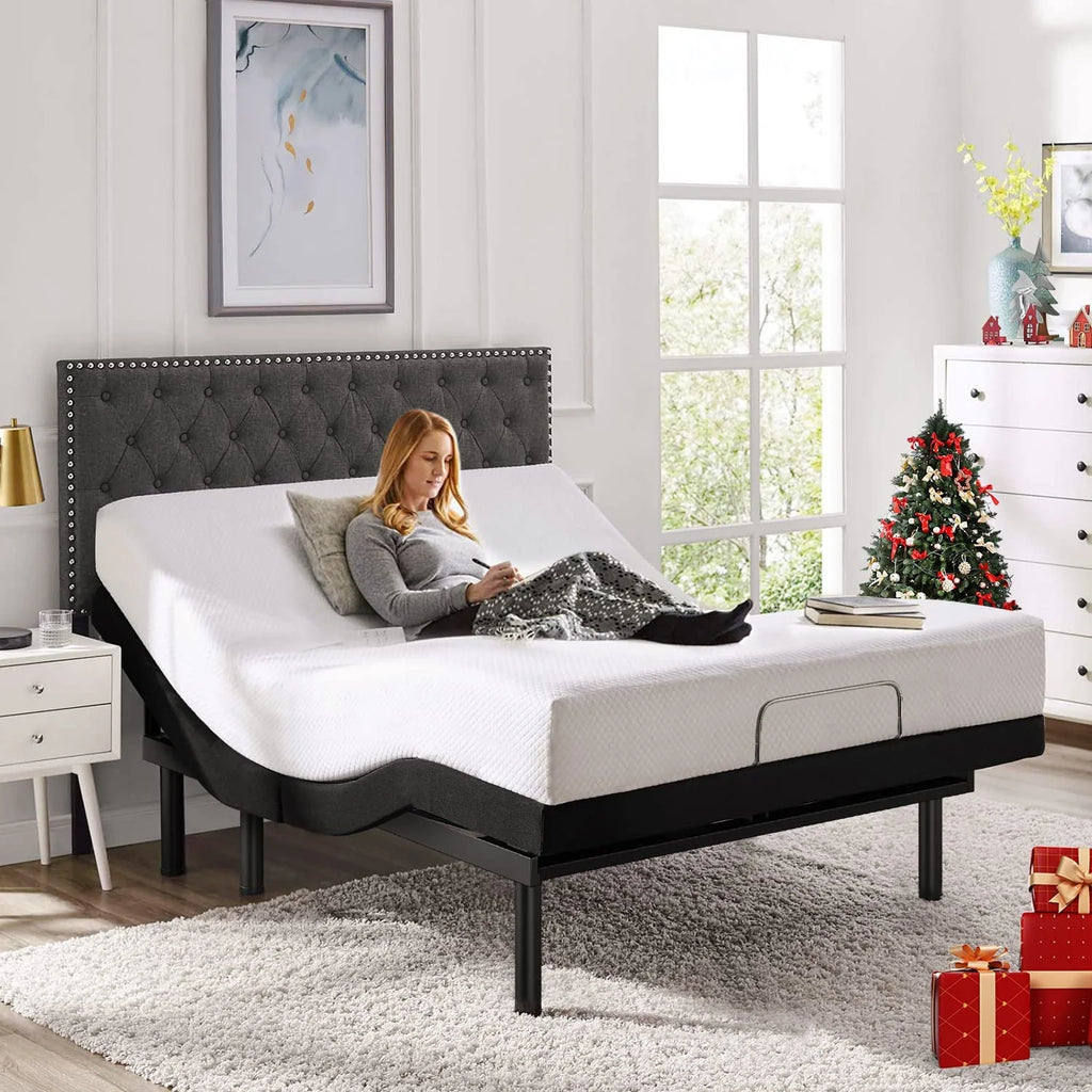 Twin Adjustable Bed Frame with Head and Foot Incline X355112