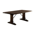 Rustic Walnut Brown Dining Table F663732